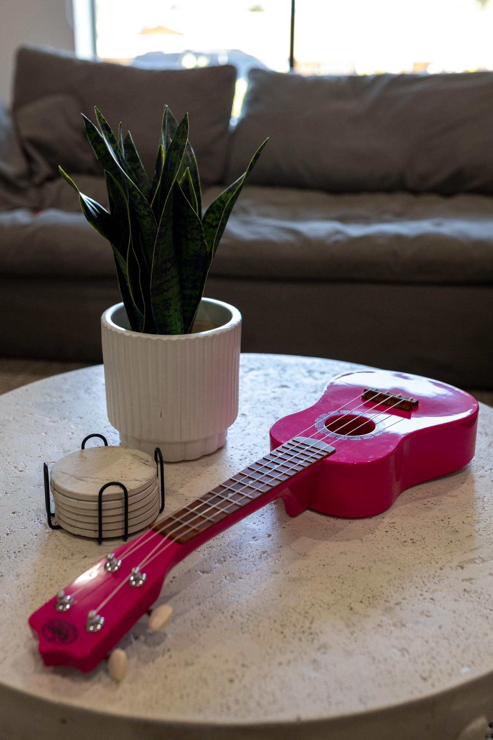 KaKo'o Ukulelen – Hibiskus Pink Solid Pack