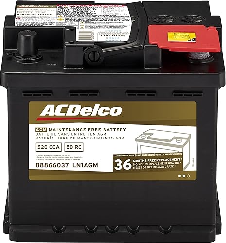 ACDelco Gold LN1AGM - Batería AGM BCI Group LN1