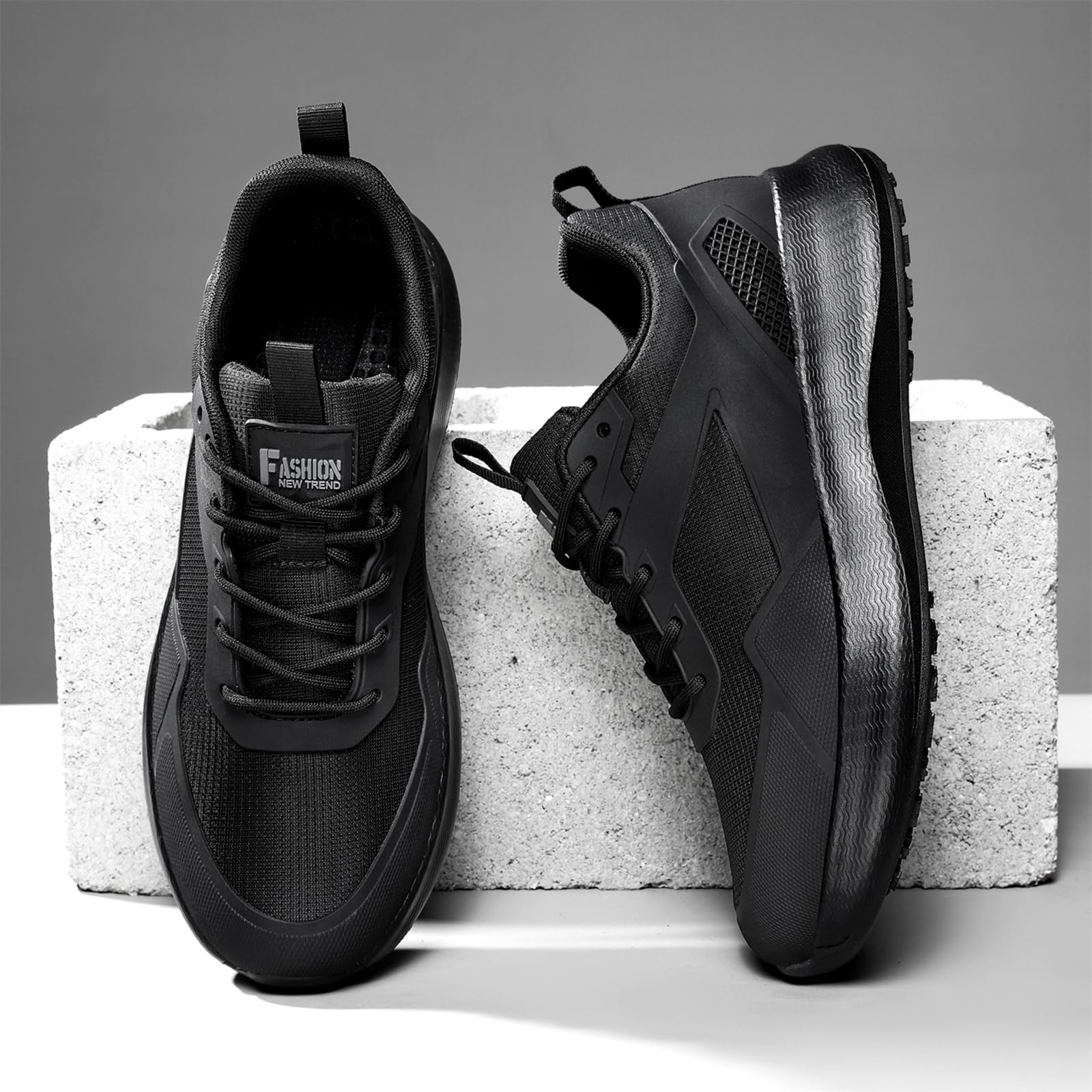 Moodeng Chaussures de cuisine antidérapantes pour homme - Légères et imperméables - Résistantes à l'huile - Chaussures de chef pour restaurant