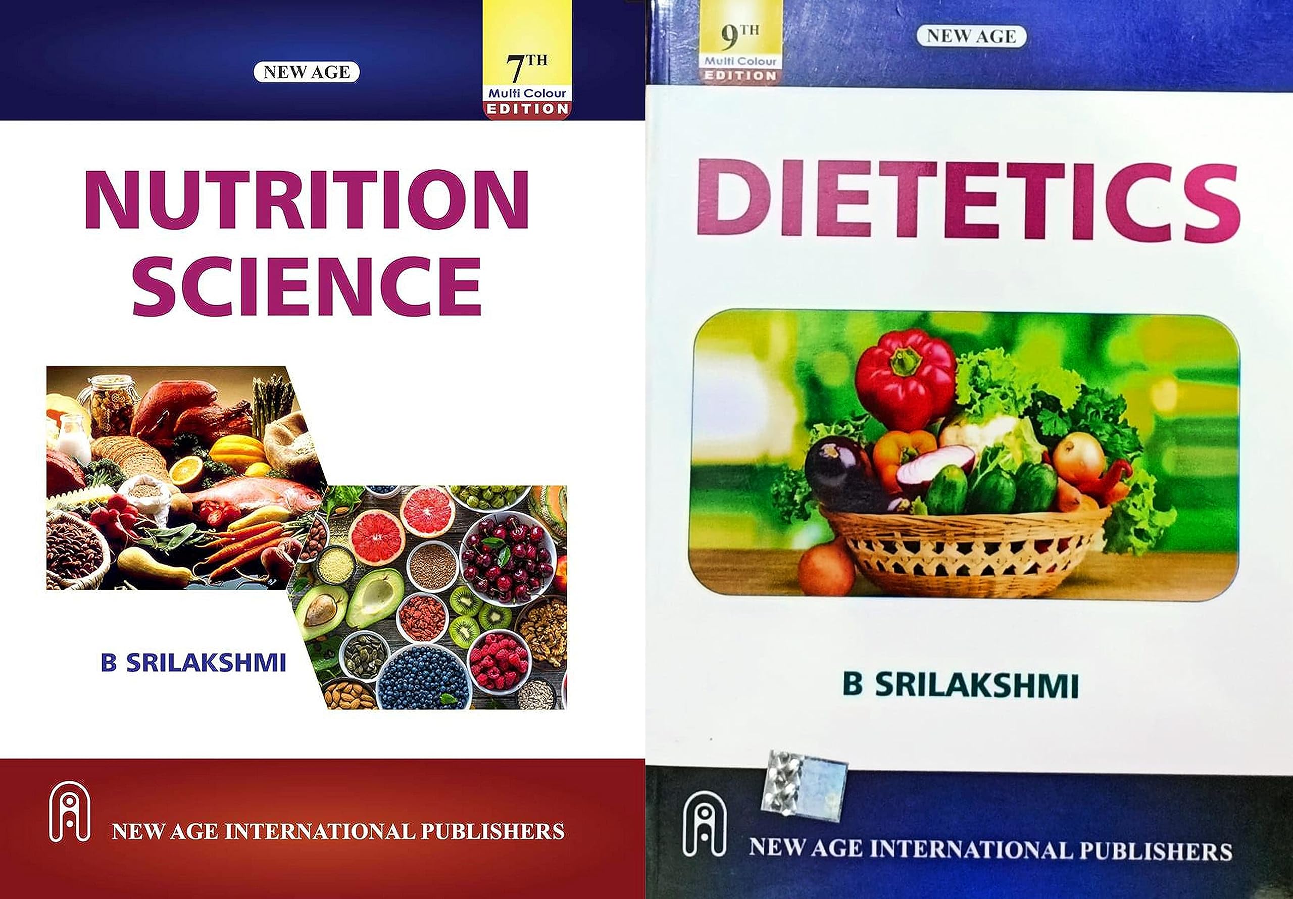 Buy B Srilakshmi - Nutrition Science + Dietetics - Set of 2 Books