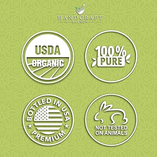 Miniatura 48 de Handcraft Blends Aceite esencial de eucalipto orgánico, 1 onza líquida, 100% puro y natural, aceite esencial de alta calidad para difusor