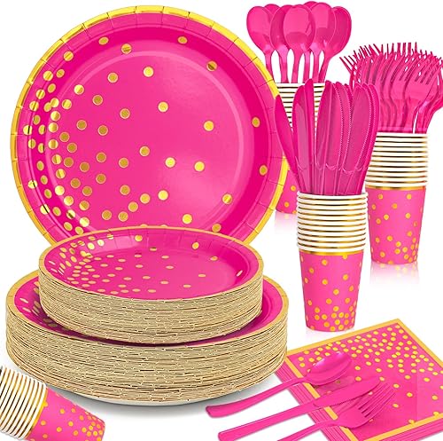 Miniatura 8 de Platos de papel y servilletas de oro blanco, suministros de fiesta, con cucharas, tenedores, cuchillos, tazas, juego de vajilla de papel desechable