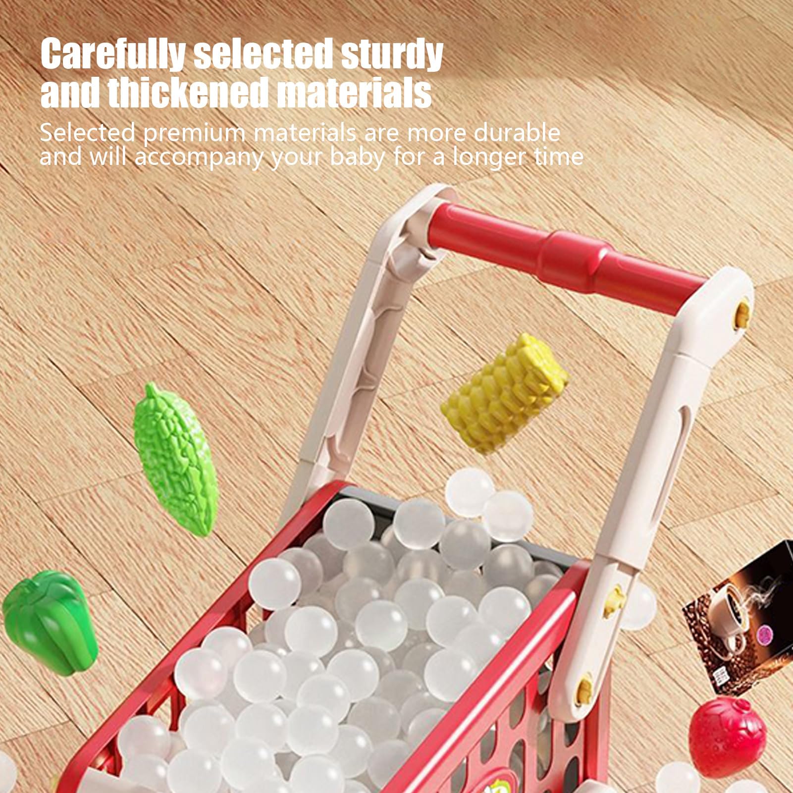 Carrello Della Spesa Per Bambini Frutta Verdura Simbolico Giocattoli