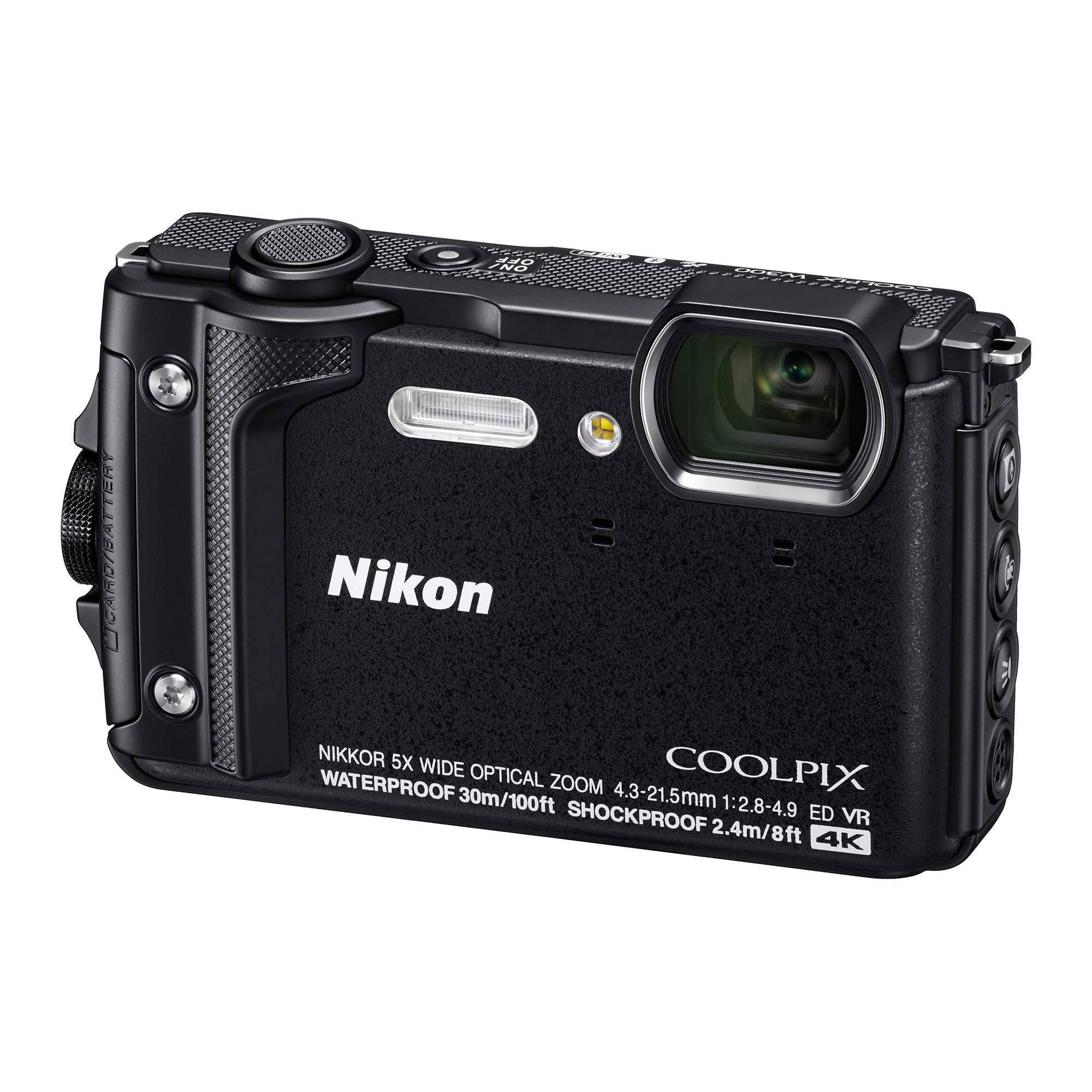 カメラ Nikon COOLPIX W300 ブラック Nikon W300 Coolpix Digital Camera, Black : Amazon.sg: Electronics