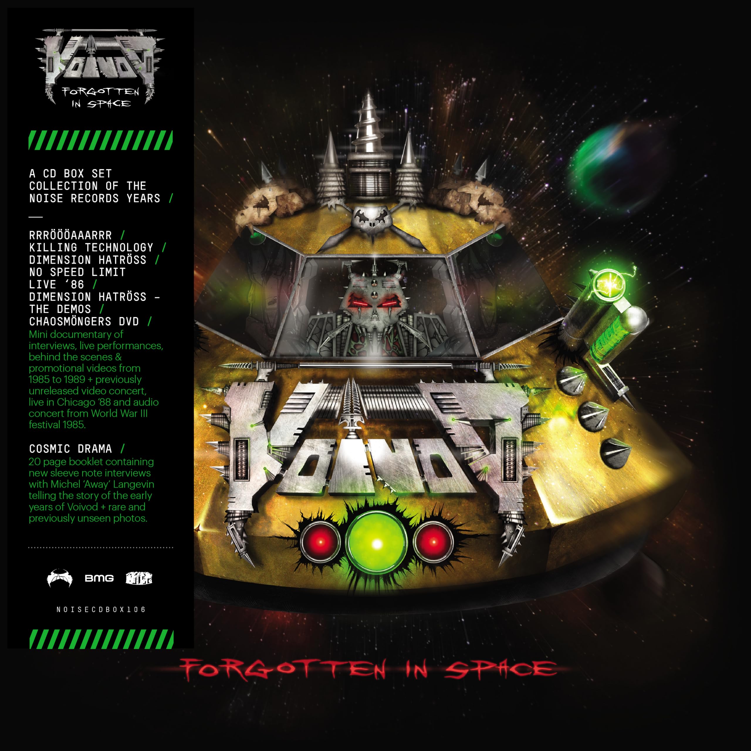Voivod - Forgotten In Space[5 CD/DVD] [Clamshell] - Amazon.com Music