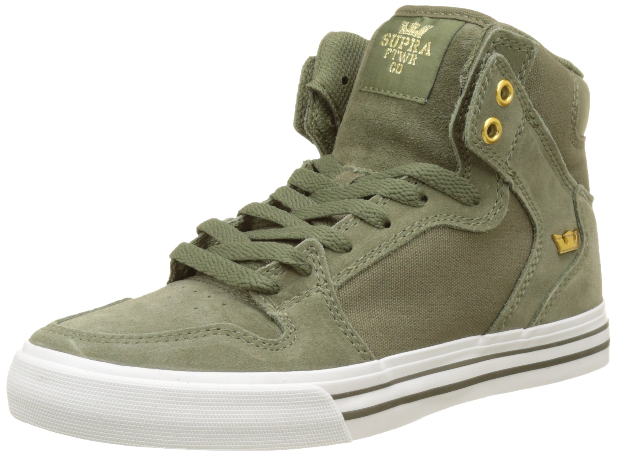Supra Vaider Olive/White-M 08203-350-M Shoes Mens