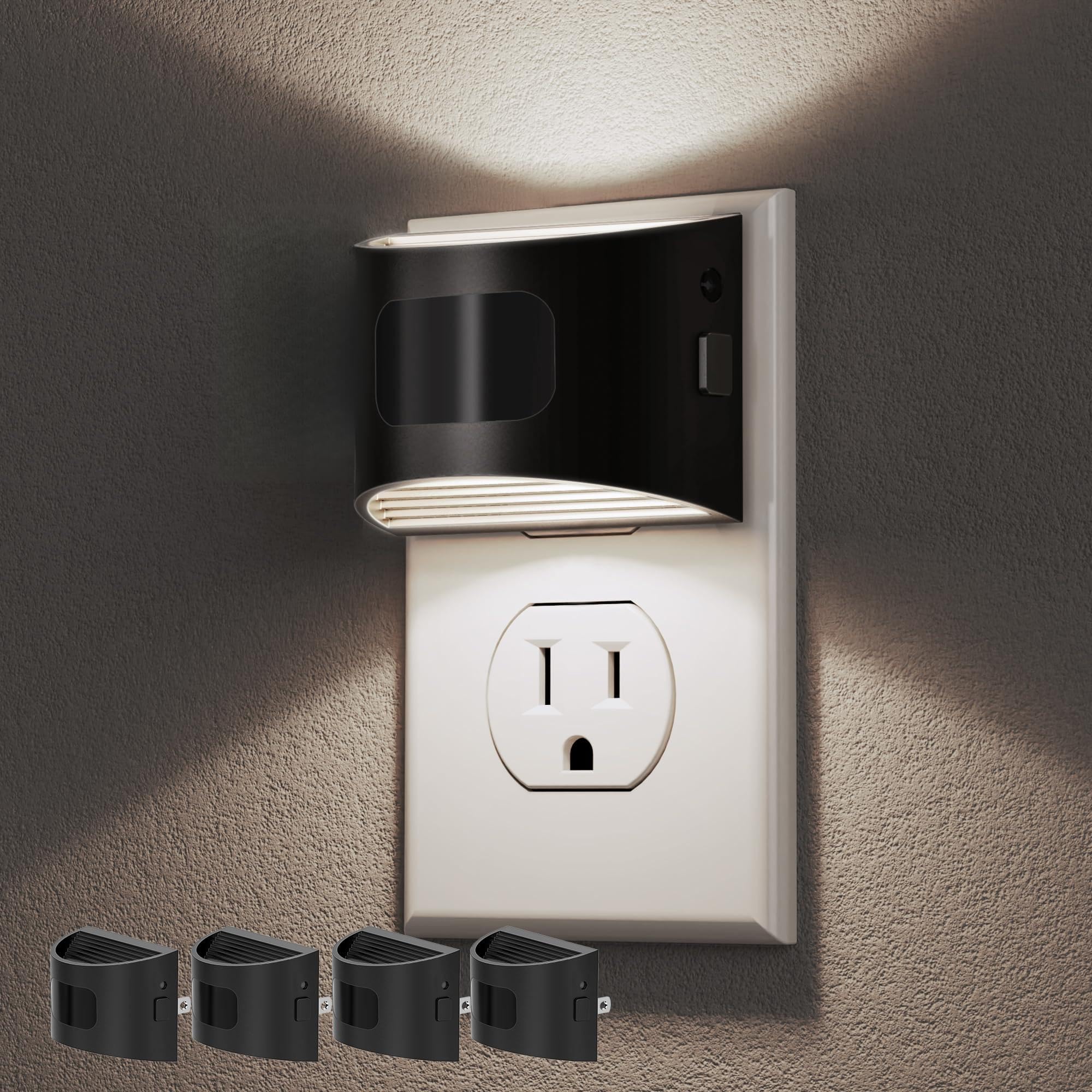 DORESshop Motion Sensor Night Light, Night Lights Plug into Wall, 5000K