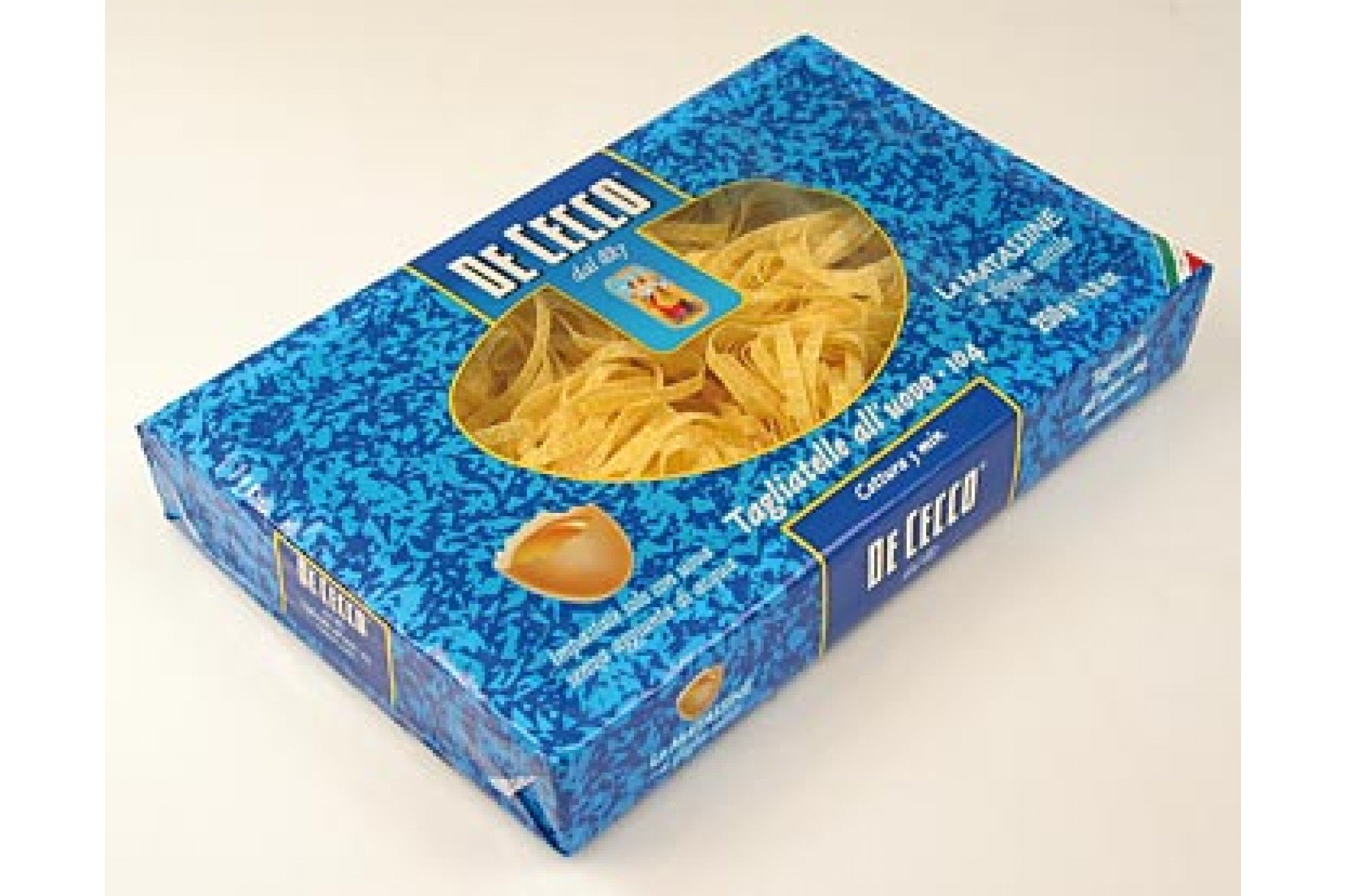 De Cecco Tagliatelle mit Ei, No.104, 3 kg, 12 x 250g
