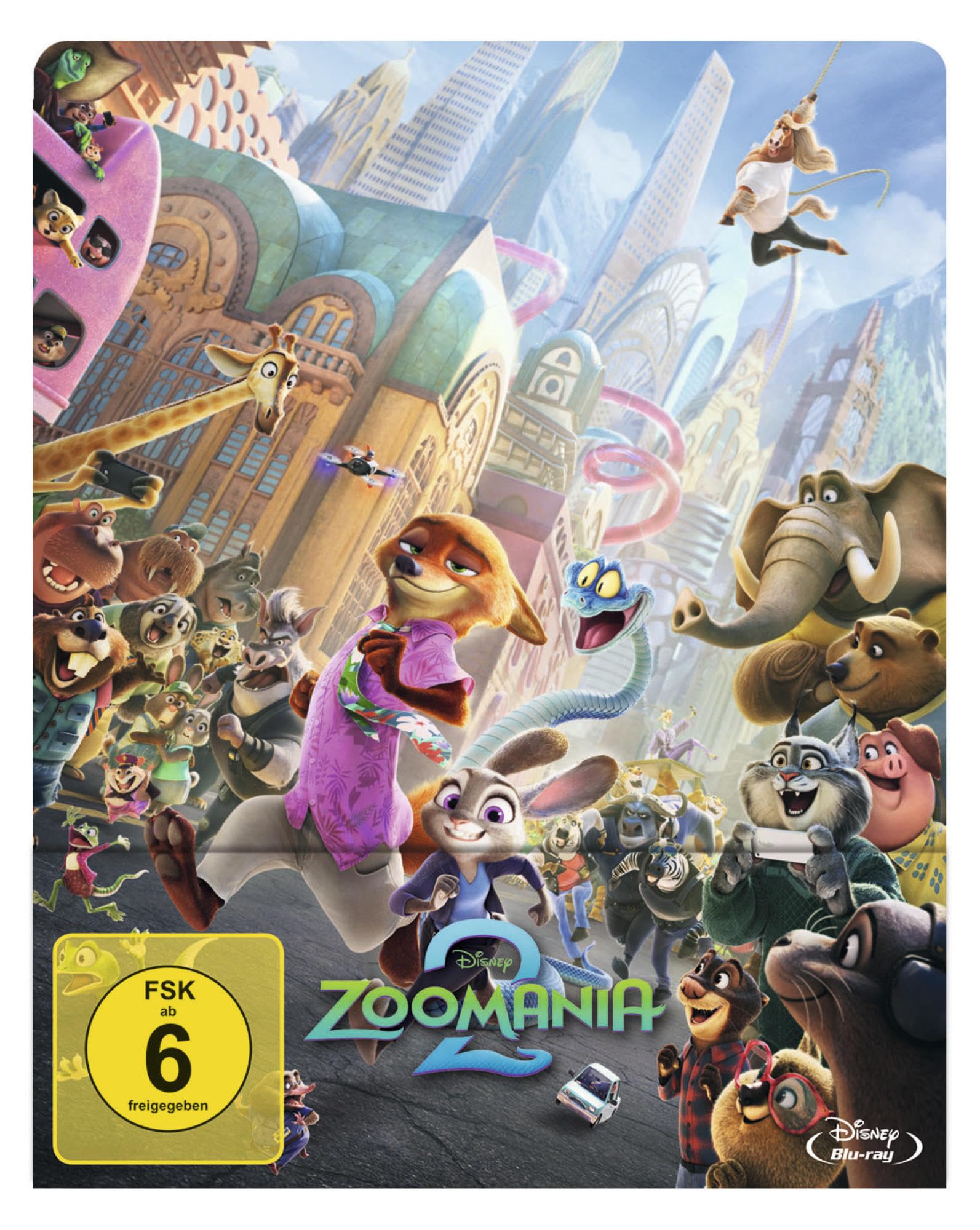 Zoomania 2 - Limitiertes Steelbook [Blu-ray]