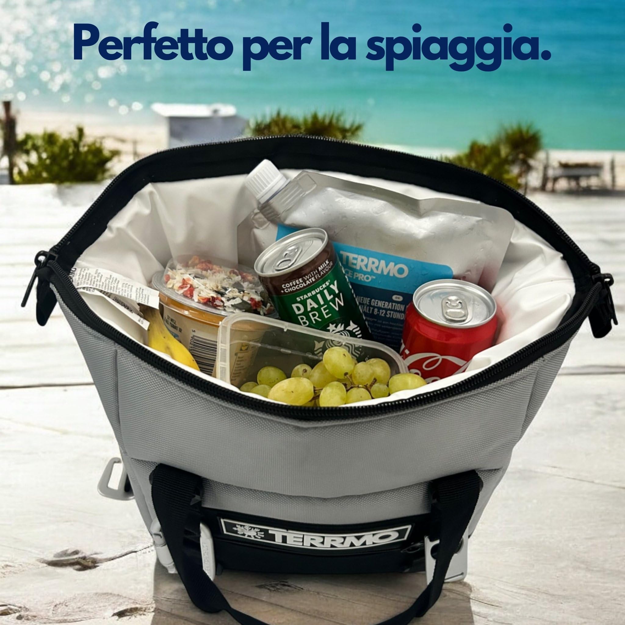 Siberini Ice Pro Mattonelle Ghiaccio Riutilizzabile Accumulatore di Freddo 1-4 Pz Grande Mini Borsa Frigo