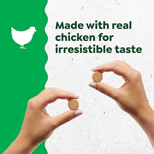 Miniatura 3 de Greenies Suplementos masticables calmantes para perros sabor a pollo, 40 unidades de suplementos suaves masticables para perros, contenedor de 7.3