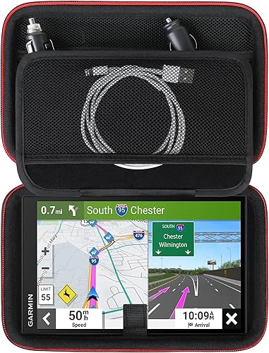 Supmay Funda GPS para Garmin DriveSmart 76656166, dzl OTR710OTR700, Garmin RV 795780, DriveCam 76, sistema de navegaciĂłn GPS de 6-7 pulgadas, funda Supmay Funda GPS para Garmin DriveSmart 76656166, dzl OTR710OTR700, Garmin RV 795780, DriveCam 76, sistema de navegaciĂłn GPS de 6-7 pulgadas, funda