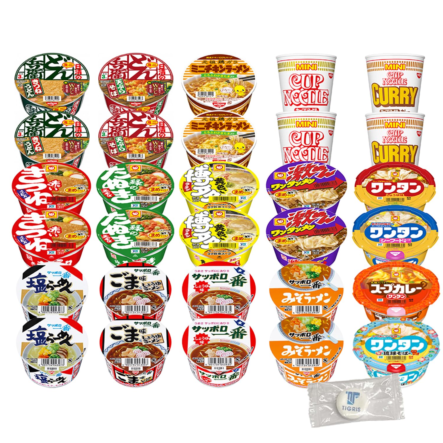 Amazon.co.jp: ミニ カップ麺 17種 食べ比べ 詰め合わせ アソート