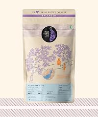Blue Tokai Coffee Roasters Silver Oak Cafe Blend - Medium Roast|South Indian Filter Grind 250 G|Rich & Smooth Coffee Blend|100% Arabica Beans|Specialty Coffee|Freshly Roasted Ground Coffee,Bag