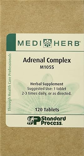 Complejo suprarrenal de Medi Herb 120 Tabletas