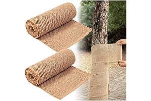 Burlap Tree Trunk Protector Wraps for Winter Tree Protection and Warmth
