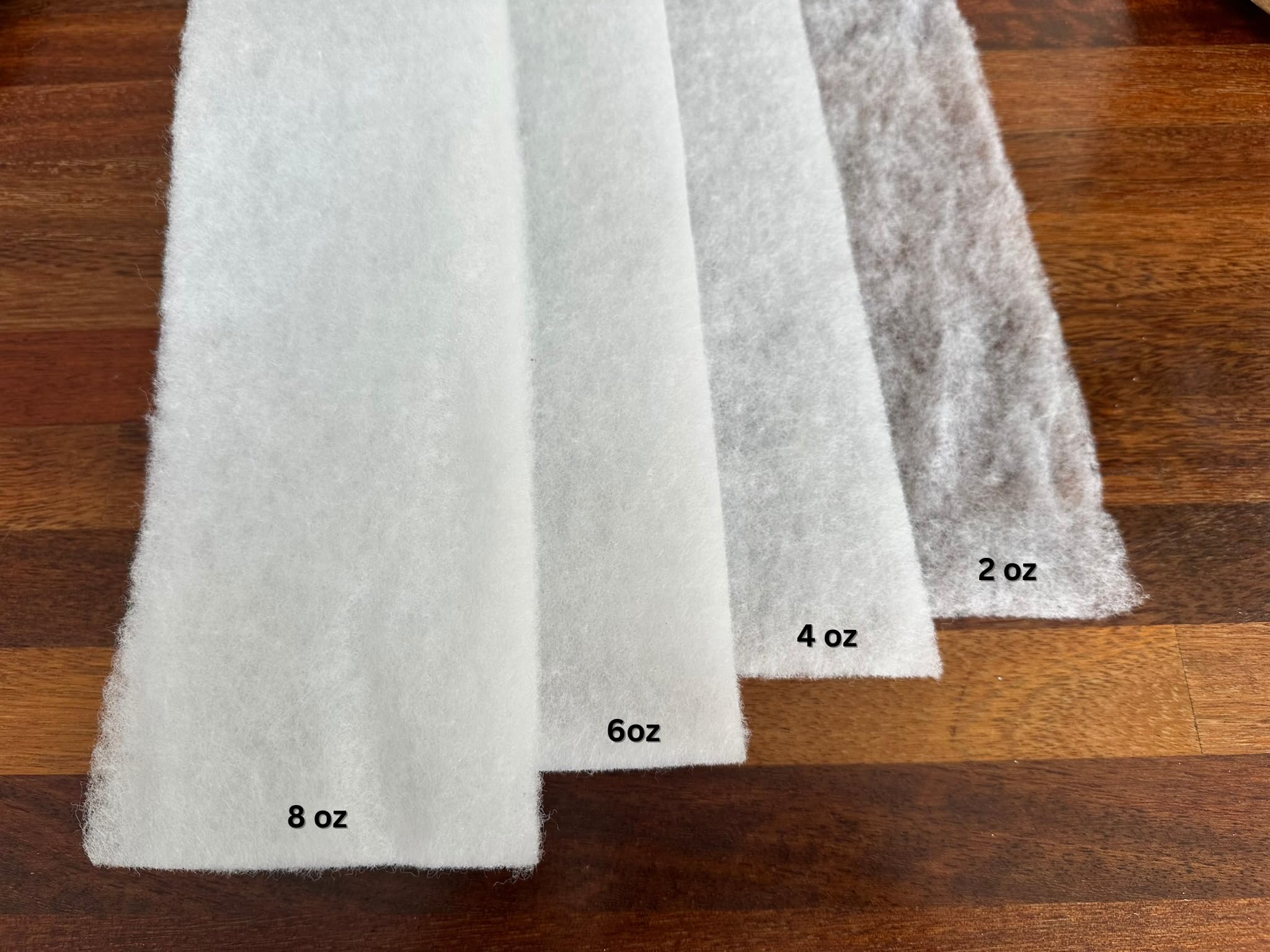 Ouate de polyester ignifuge - Rembourrage de 152 cm de large pour matelassage et travaux manuels - Doux et durable (10 mètres)