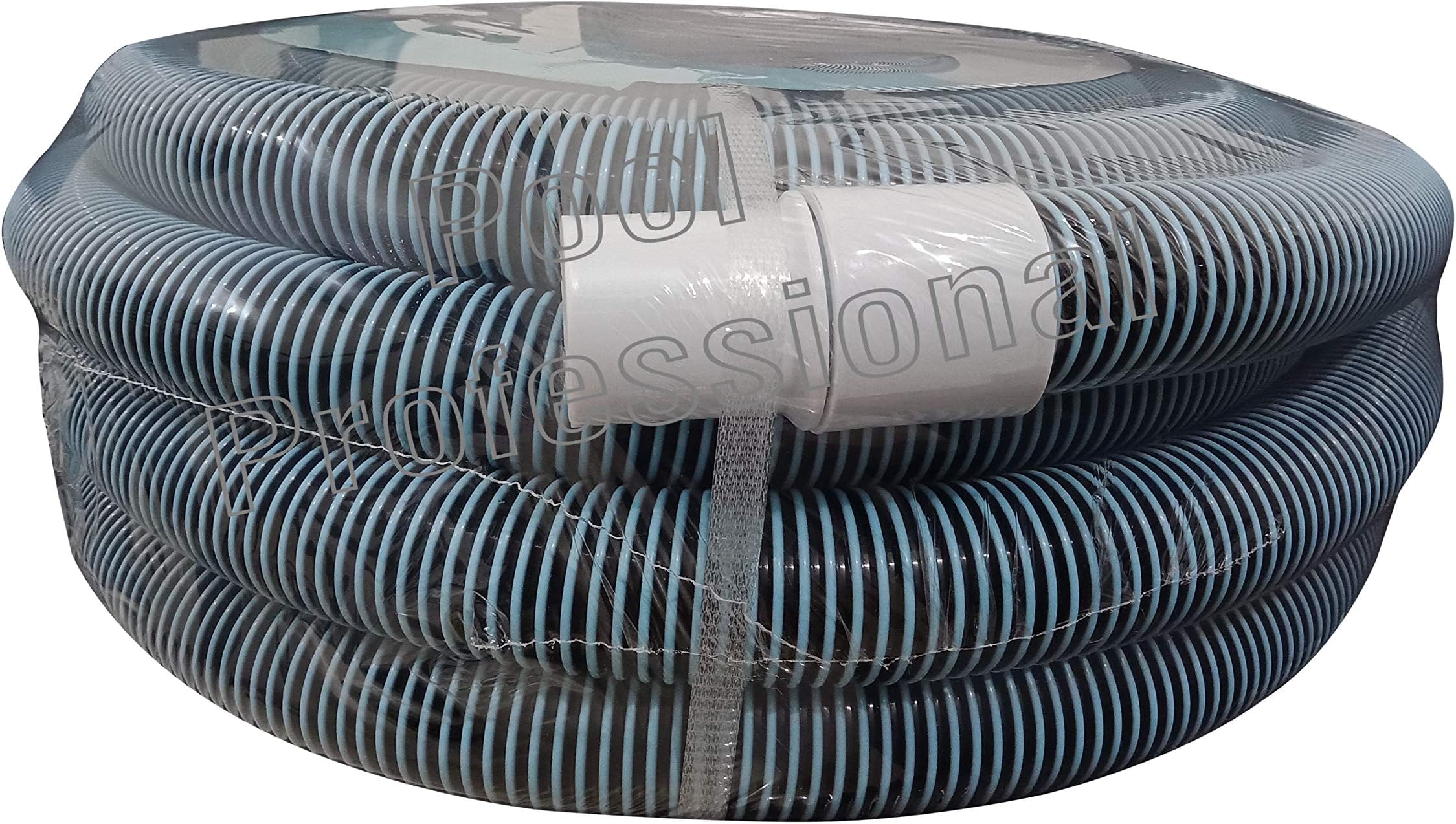 BLUSICON Pool Professional 49' ft Long 1.5" Dia Swimming Pool Vacuum Suction Spiral Hose Pipe 15 Meter Length Universal Heavy Duty Standard for All Kind of Pool