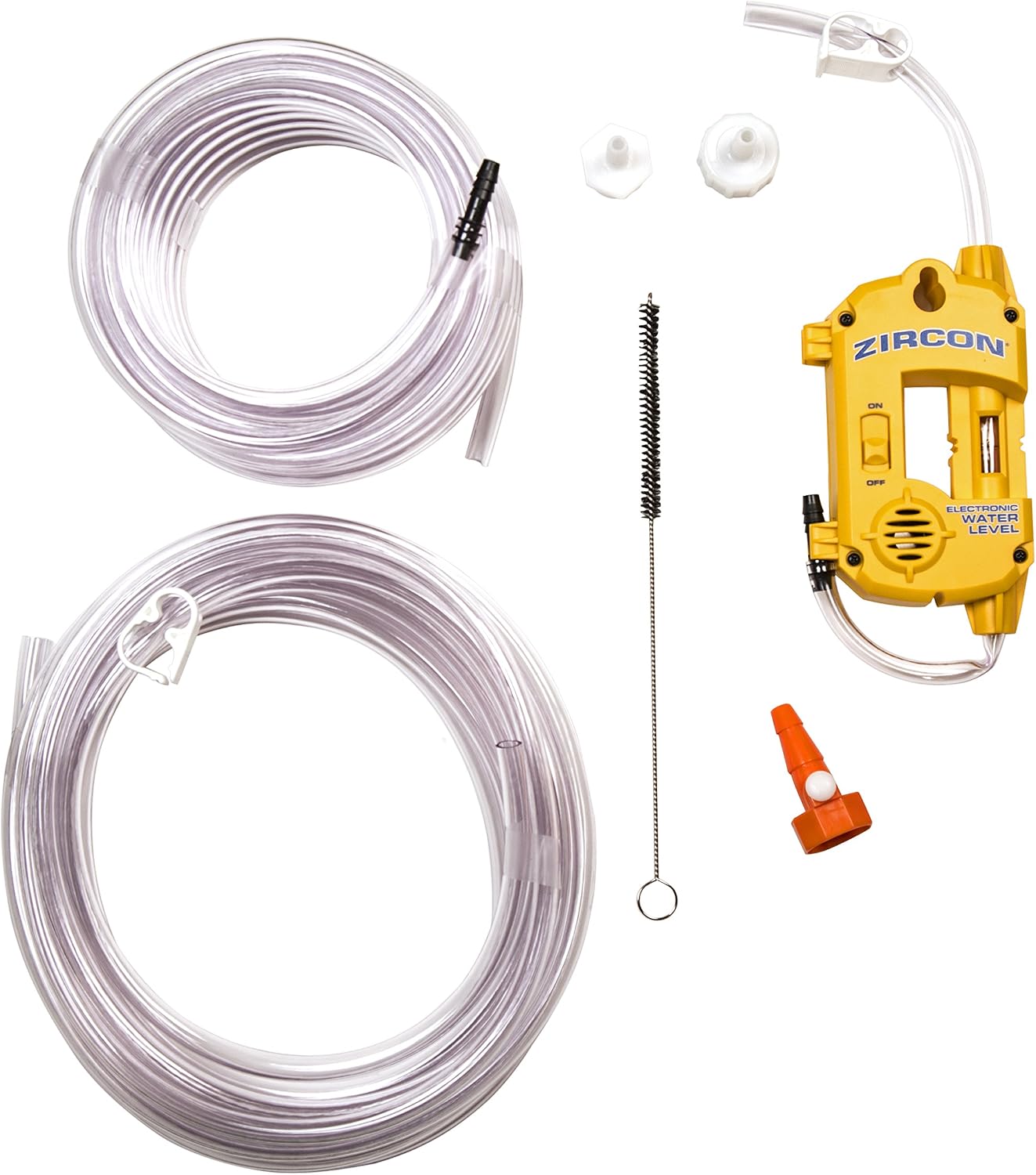 Zircon 68194 Wl 25 Water Level Contractor Kit with 50 Ft. Hose & Easy Open Packaging,