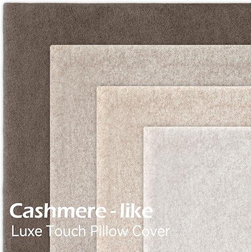 Miniatura 2 de a moment Juego de 4 fundas de almohada impermeables de 20 x 20 pulgadas, resistentes a las manchas, aptas para mascotas, para patio, sofá y sala de