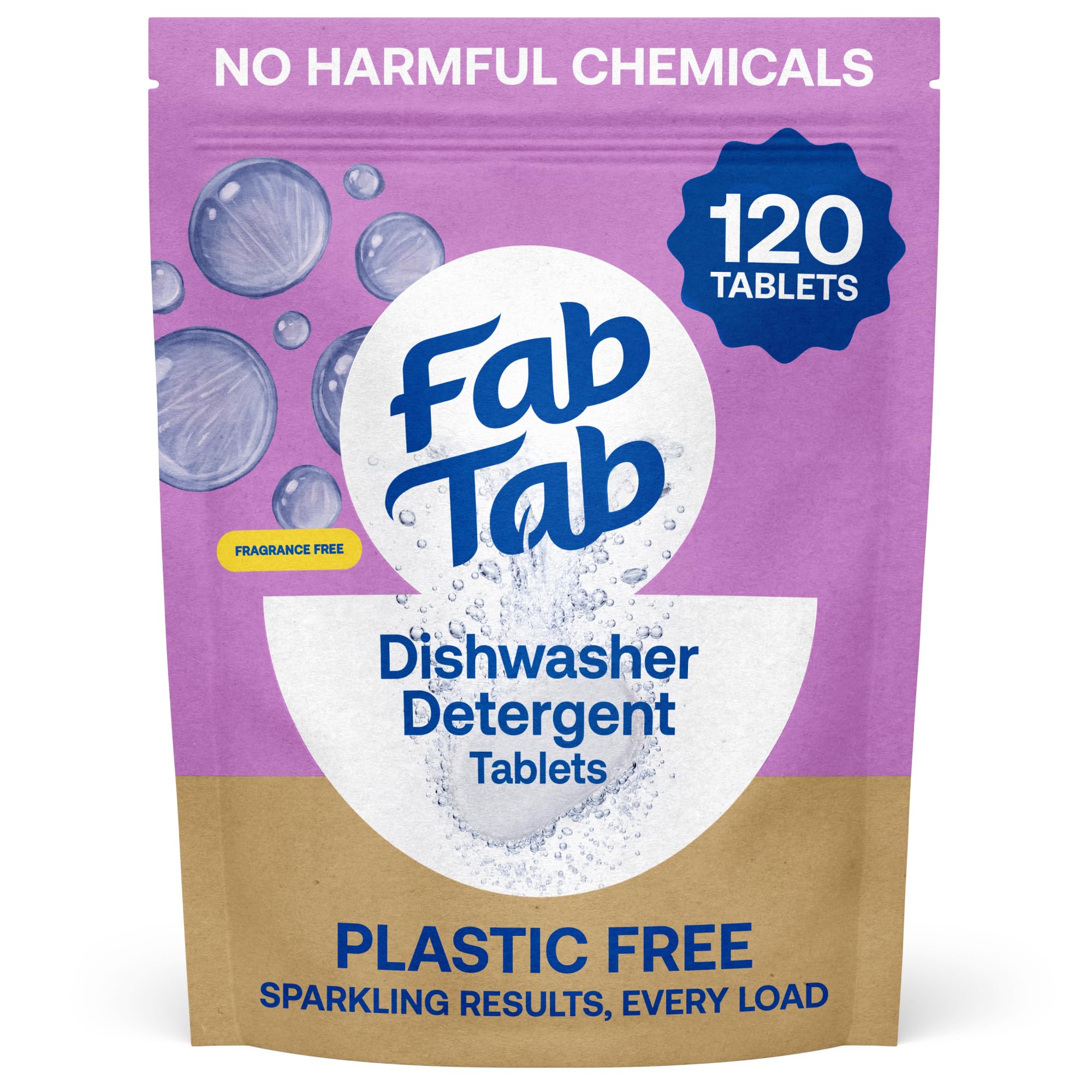 Fab Tab 100% Plastic-Free Dishwasher Tablets