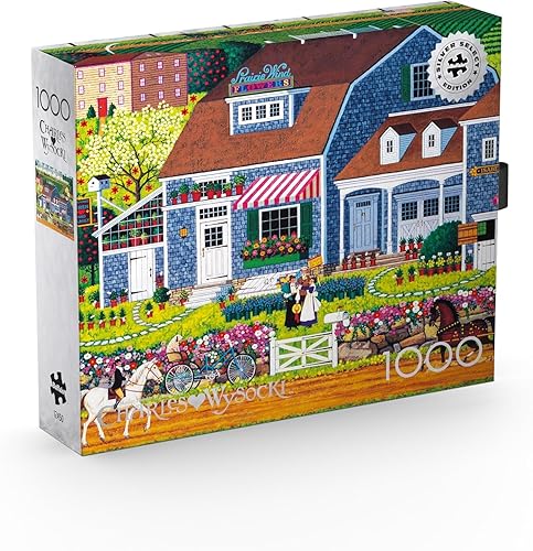 Buffalo Games - Silver Select - Charles Wysocki - Flores de viento de la pradera - Rompecabezas de 1000 piezas para adultos - Rompecabezas