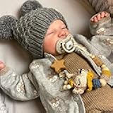 WOOROY Realistic Reborn Baby Dolls Boy - 18 Inch Lifelike Baby Doll Real Life Baby Dolls That Look Real Soft Weighted Newborn Baby Doll Gift Toy with Accessories for Age 3+