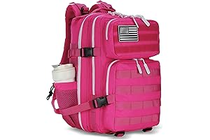45L Military Tactical Backpack in Pink: Gear Up in Style