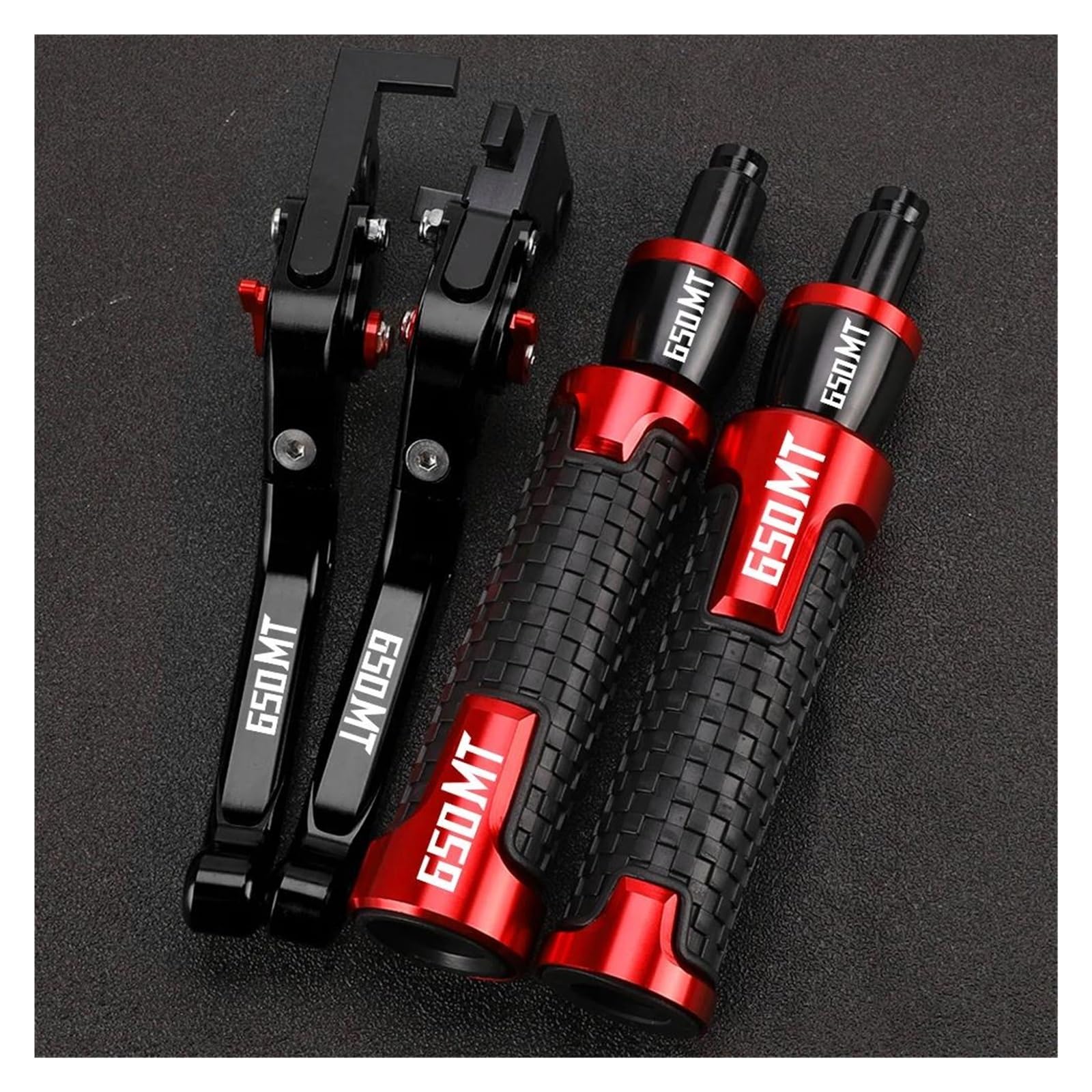 Uchwyty Dla Motocykli CFMOTO CF Motorcycle 650MT 650 MT 650 MT650 Dźwignie Hamulca I Sprzęgła, Uchwyty Kierownicy, Koniec(Red4)