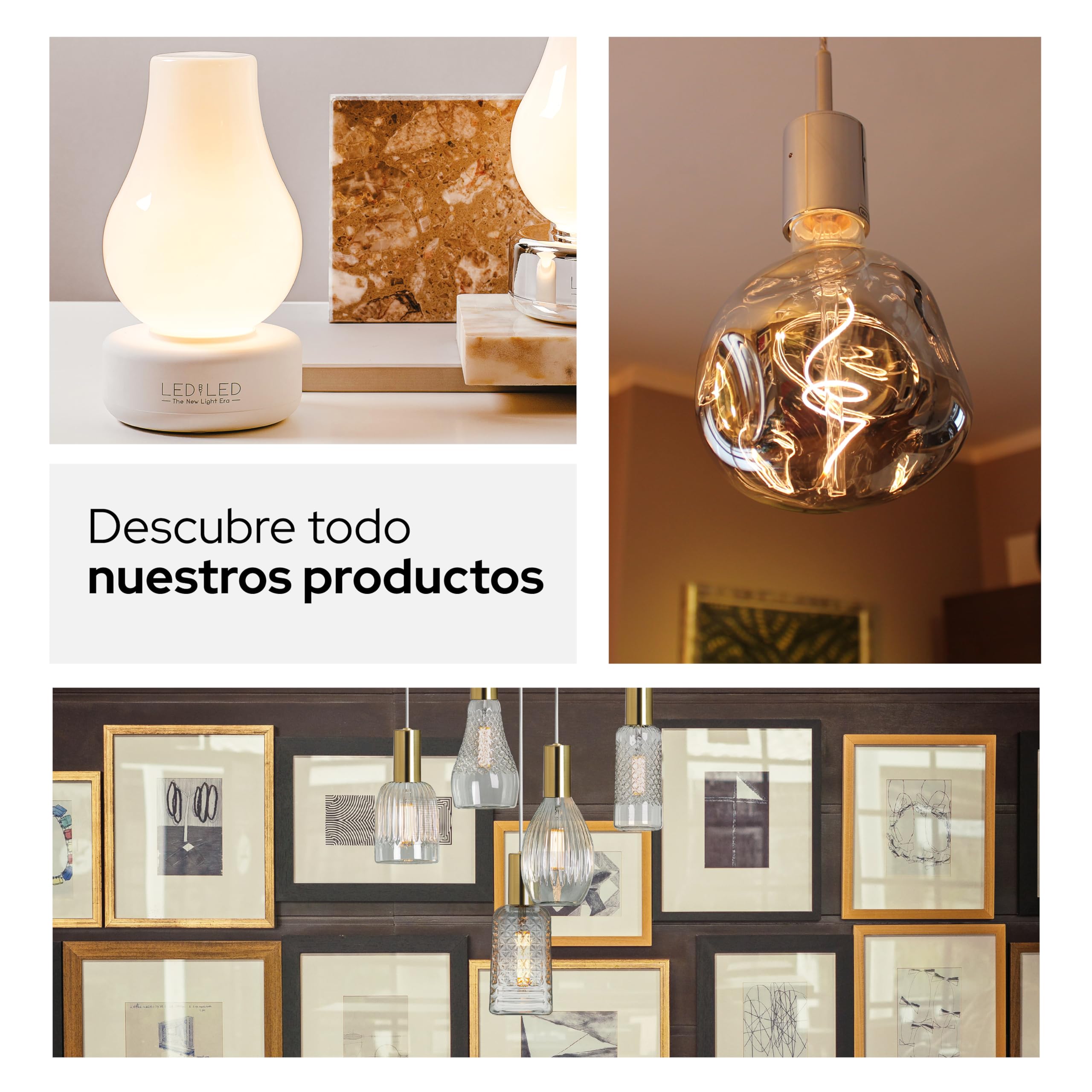 Bombilla Gota 12W Equivalente a 120W, E27, Vidrio Esmerilado, 2700K Luz Cálida, filamento LED recto, 1560 Lúmenes, Paquete de 10 unidades