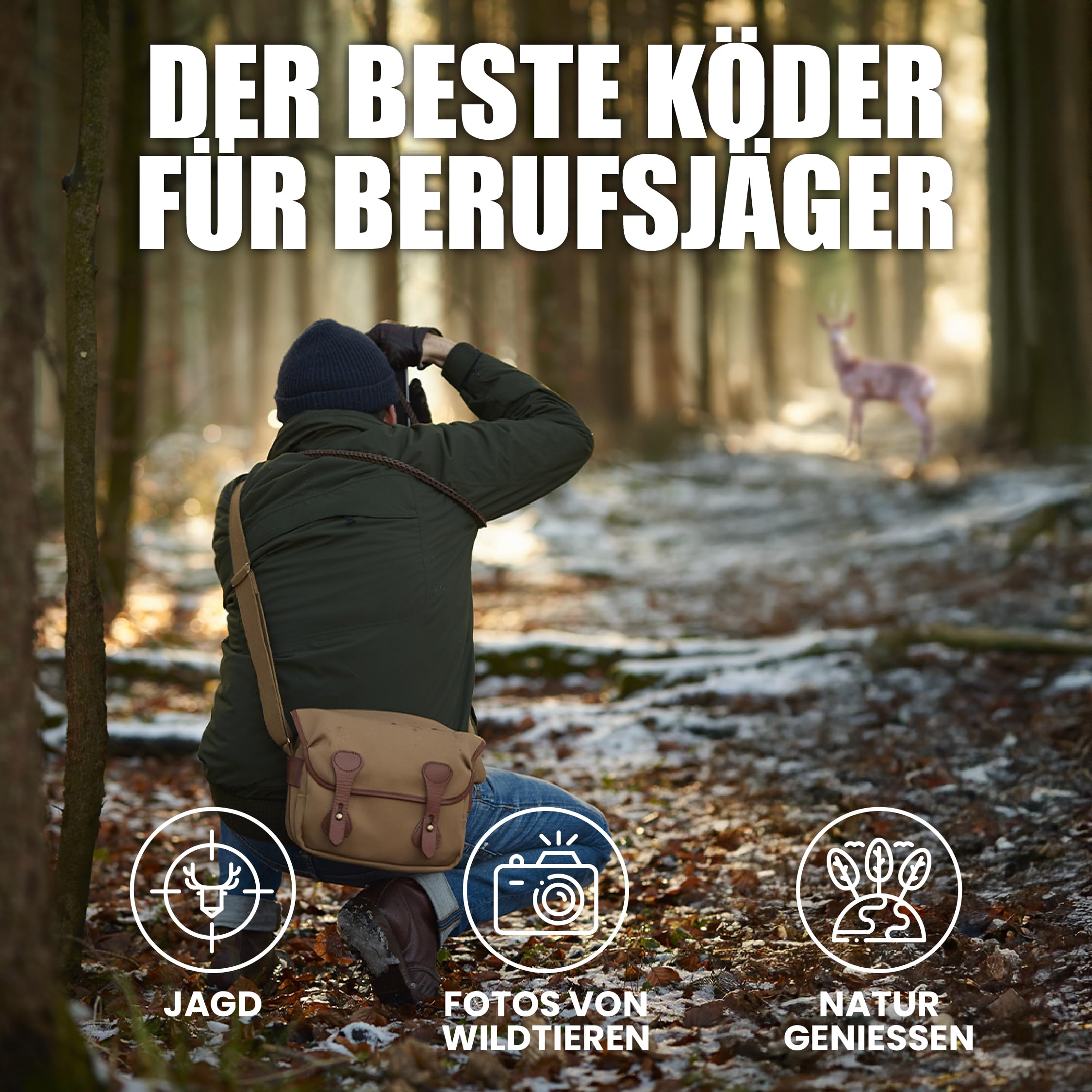 Buttolo Rehblatter Original Lockinstrument für Rehwild mit Anleitung und Kordel