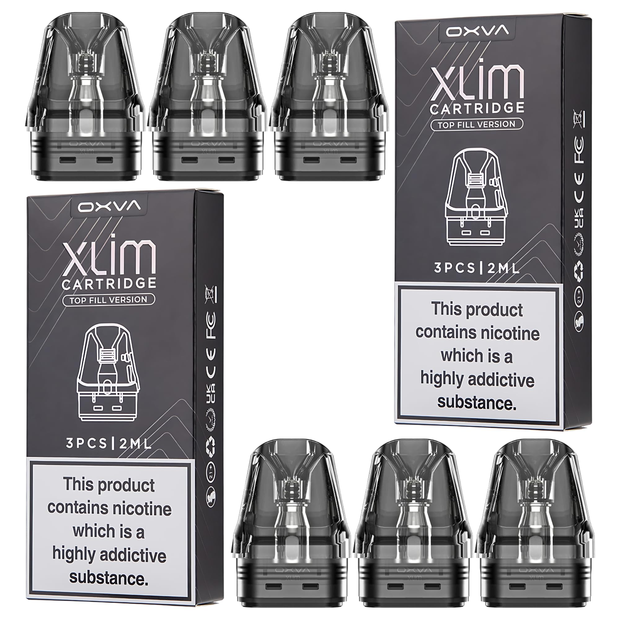 OXVA Xlim V3 Pod - 6 Pack (0.8 ohm)