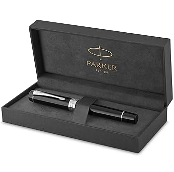 PARKER パーカー万年筆 デュオフォールド 黒 18K F Amazon.co.jp: PARKER パーカー 万年筆 デュオフォールド