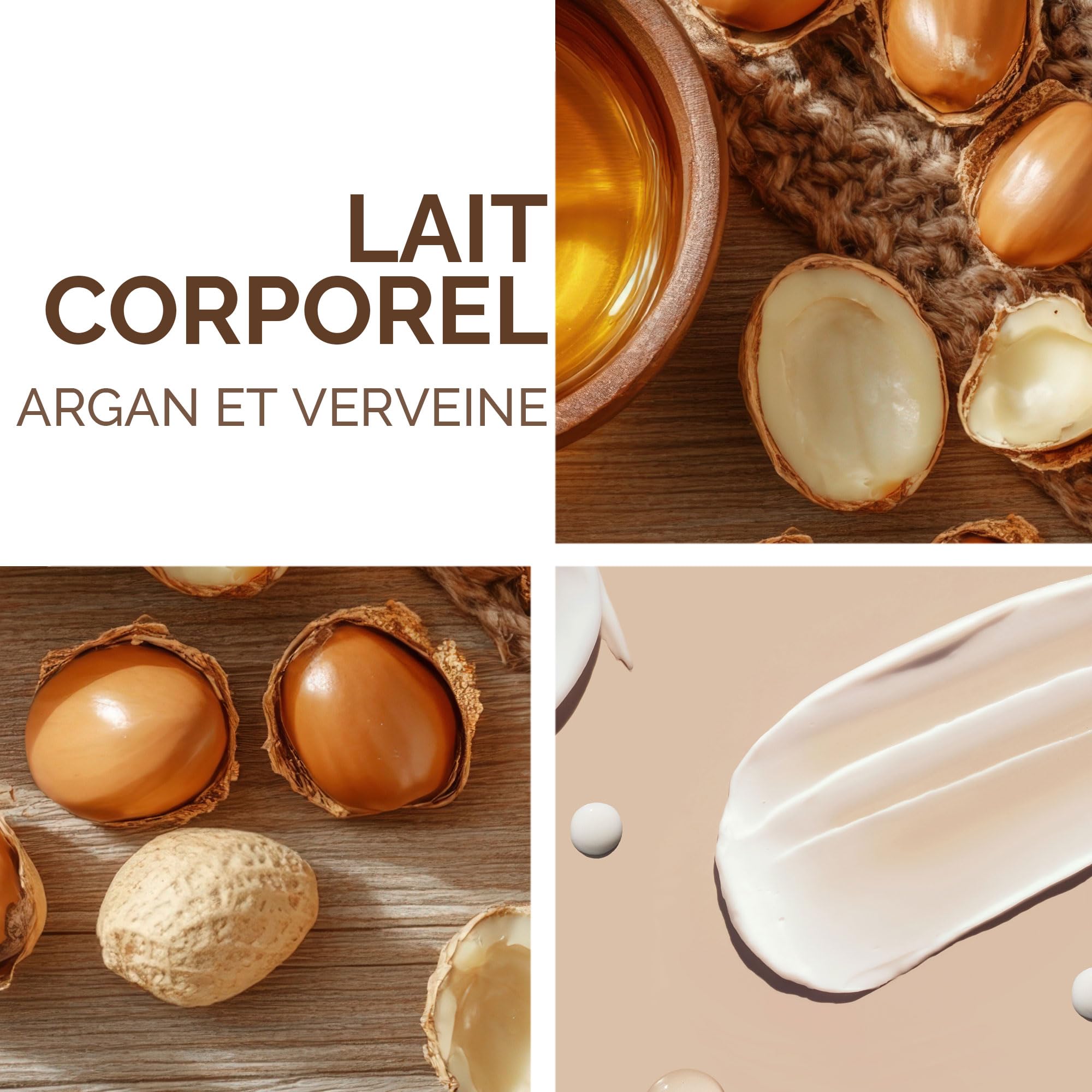 Image secondaire de Lait Corporel Hydratant Argan et Verveine - 200ml