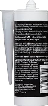 Amazon.com: Permatex 29208-6PK The Right Stuff Gasket Maker