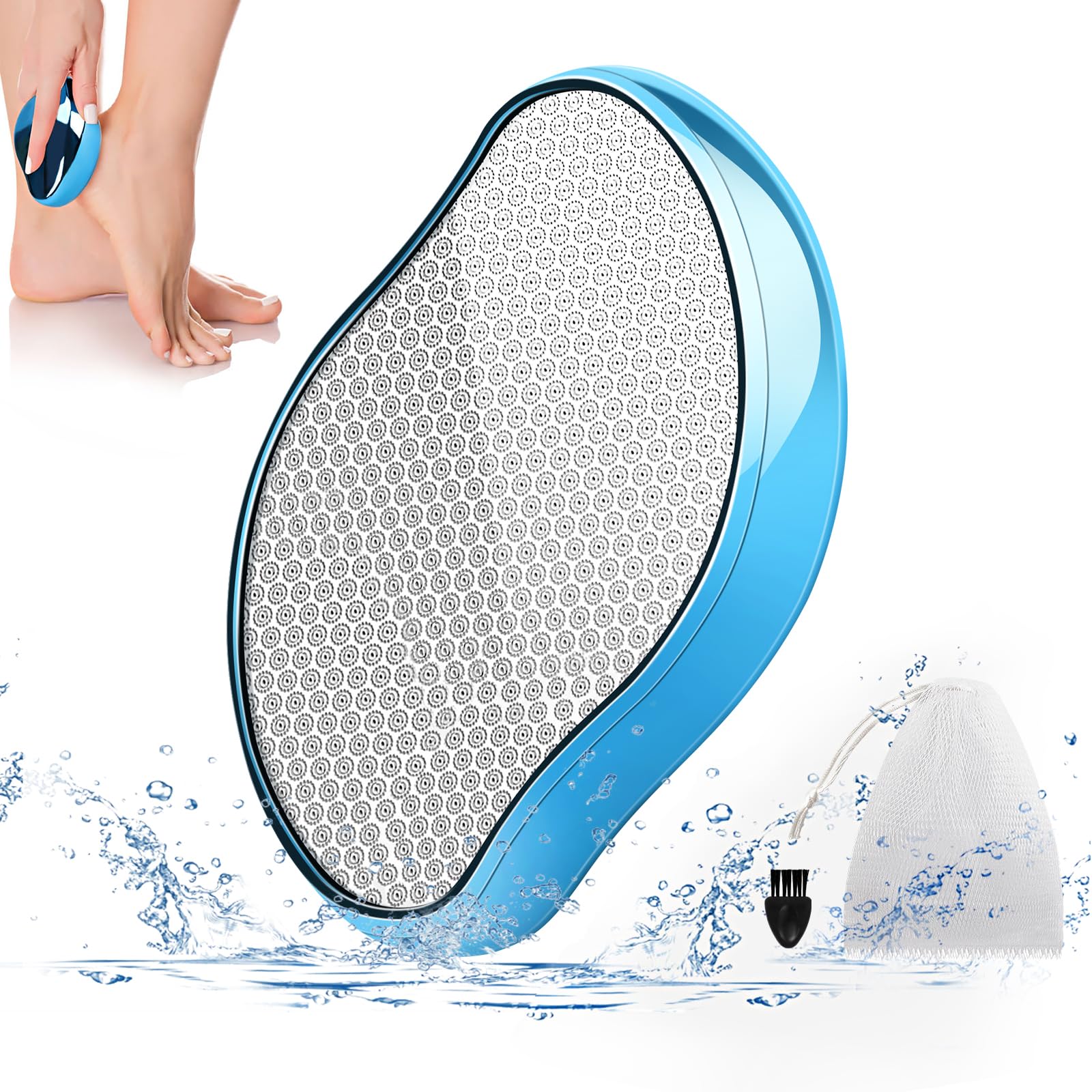 JEJIME Crystal Hair Eraser for Women and Men, Magic Hair Eraser Crystal Hair Remover, Painless Exfoliation Hair Removal Tool for Arms Legs Back - Fast & Easy, Reusable & Washable, Portable Epilator-image-37