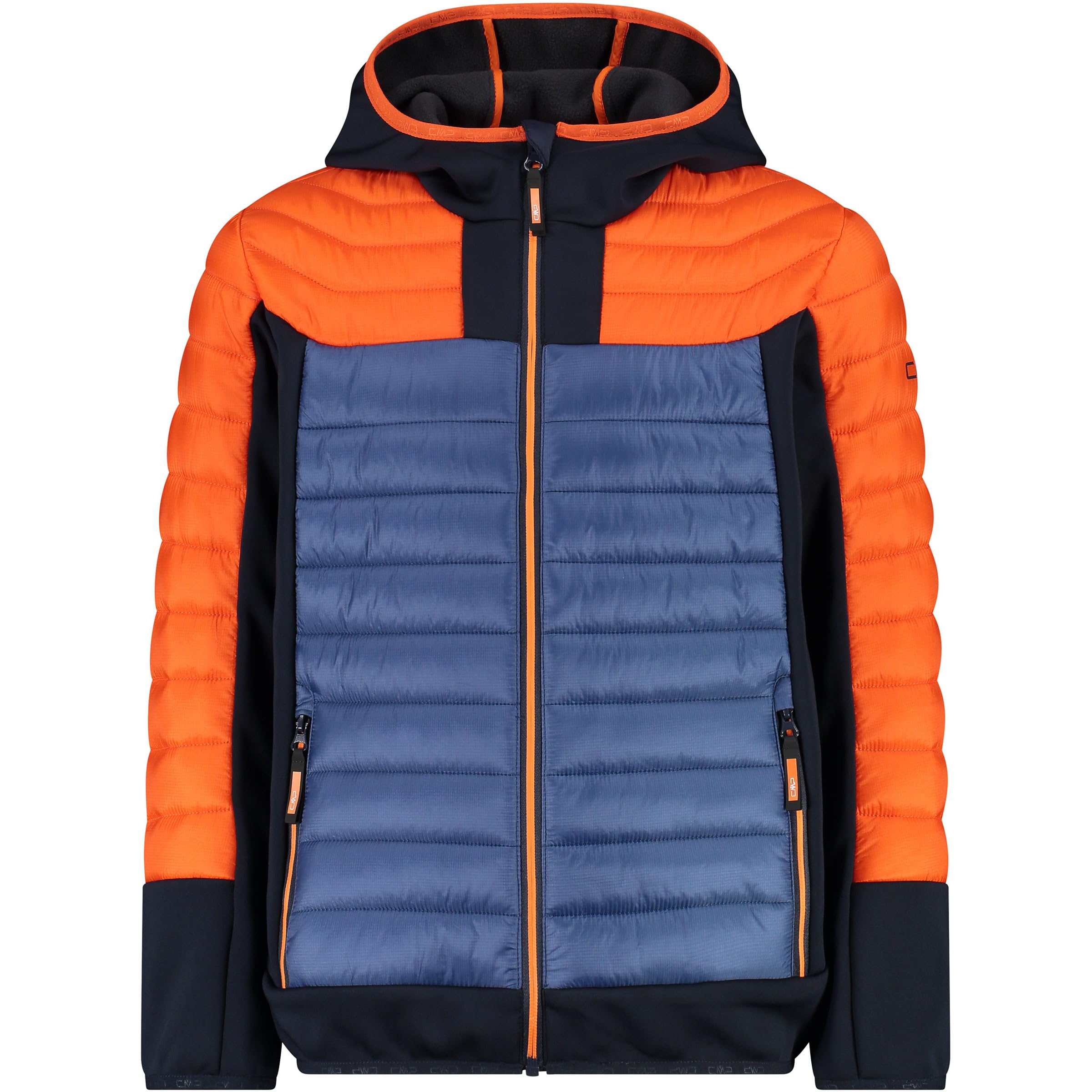 CMP Children's Hybrid Jacket with Fixed Hood Unisex – Children and Teenagers