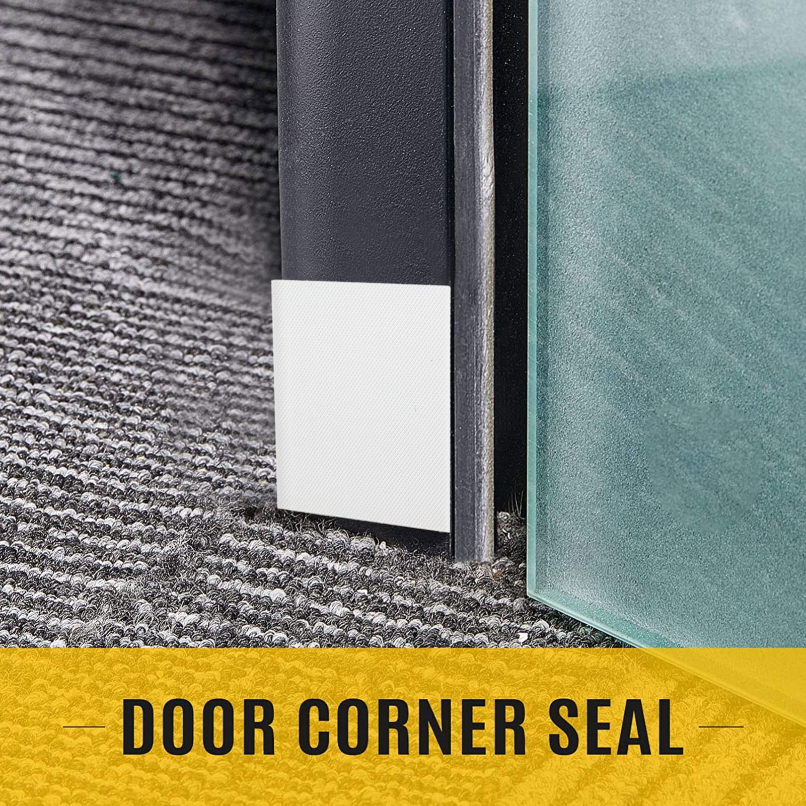 UKCOCO 5 Set Strisce Adesive Per Sigillatura Porte E Finestre Isolamento Termico E Facile Da Installare Flessibile 30 Pezzi*5