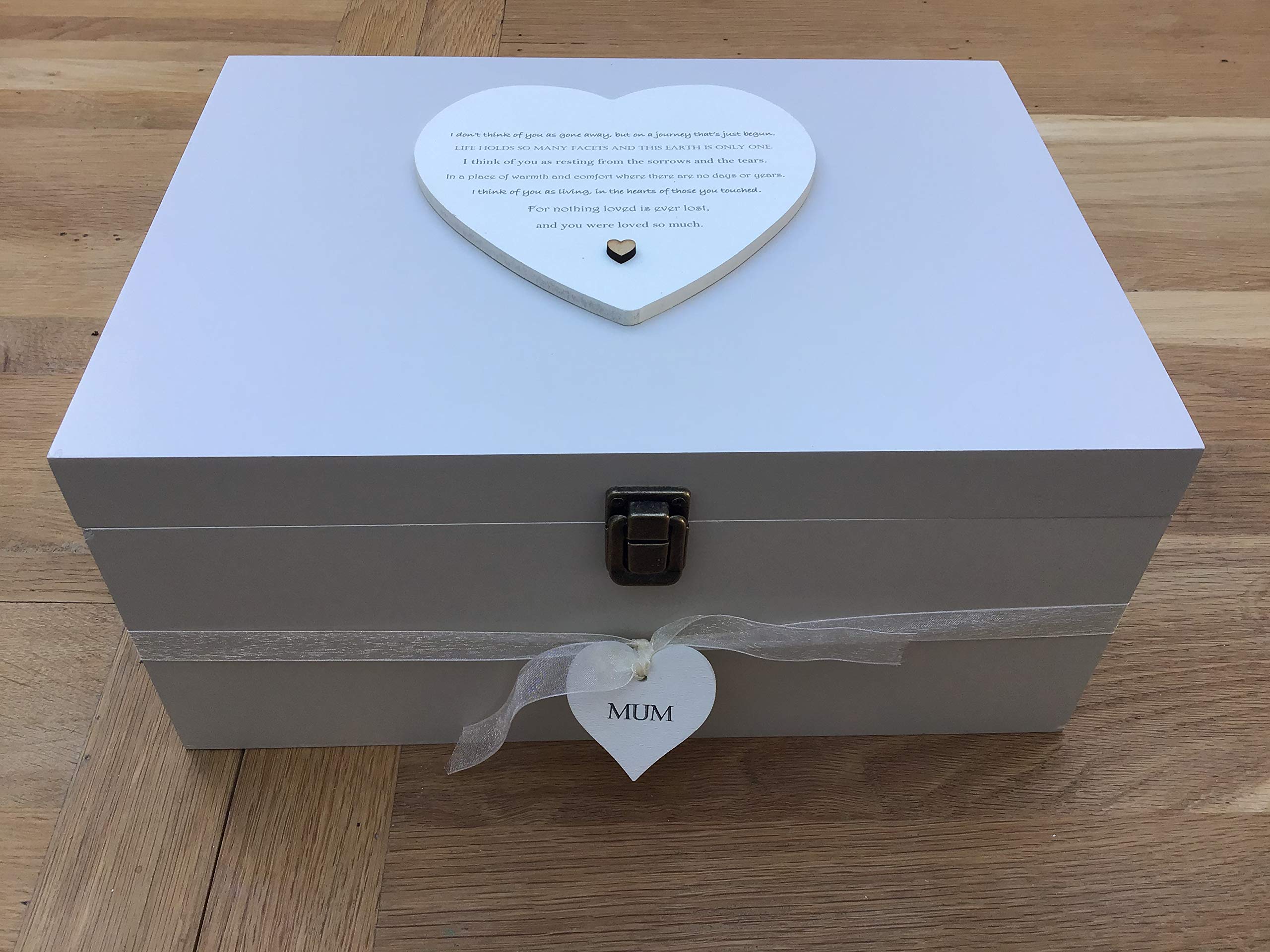 Caja de memoria mamá ~ Mamá ~ Mamá ~ Mamá ~ Caja de memoria Mam Muy Grande Caja personalizada Madre cualquier nombre mamá madre duelo