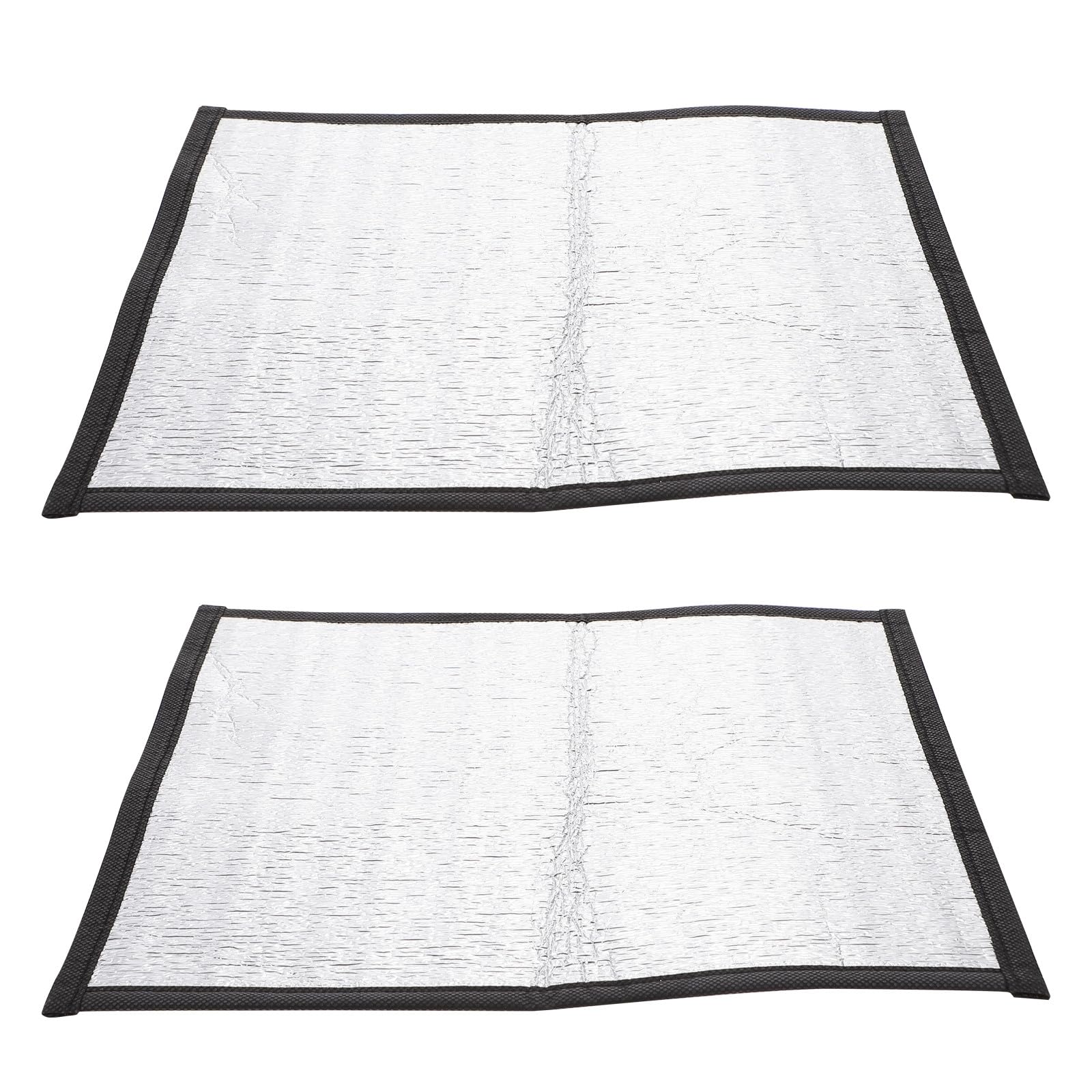 KJHBV 2pcs Reptile Heating Pad Insulation Mat Self-warming Mini Pet Pad with Aluminum Film Pearl Cotton for Cold Winter Cold Days Use
