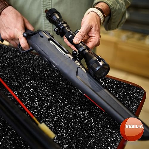 Miniatura 8 de RESILIA - Tapete de limpieza de armas, vinilo de PVC resistente y antideslizante que protege las superficies de derrames, arañazos y daños