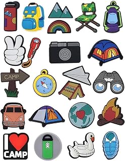 Different Shape Shoe Charms for Clog Decoration, Cute Pin, Bulk Pack, Random Assortment