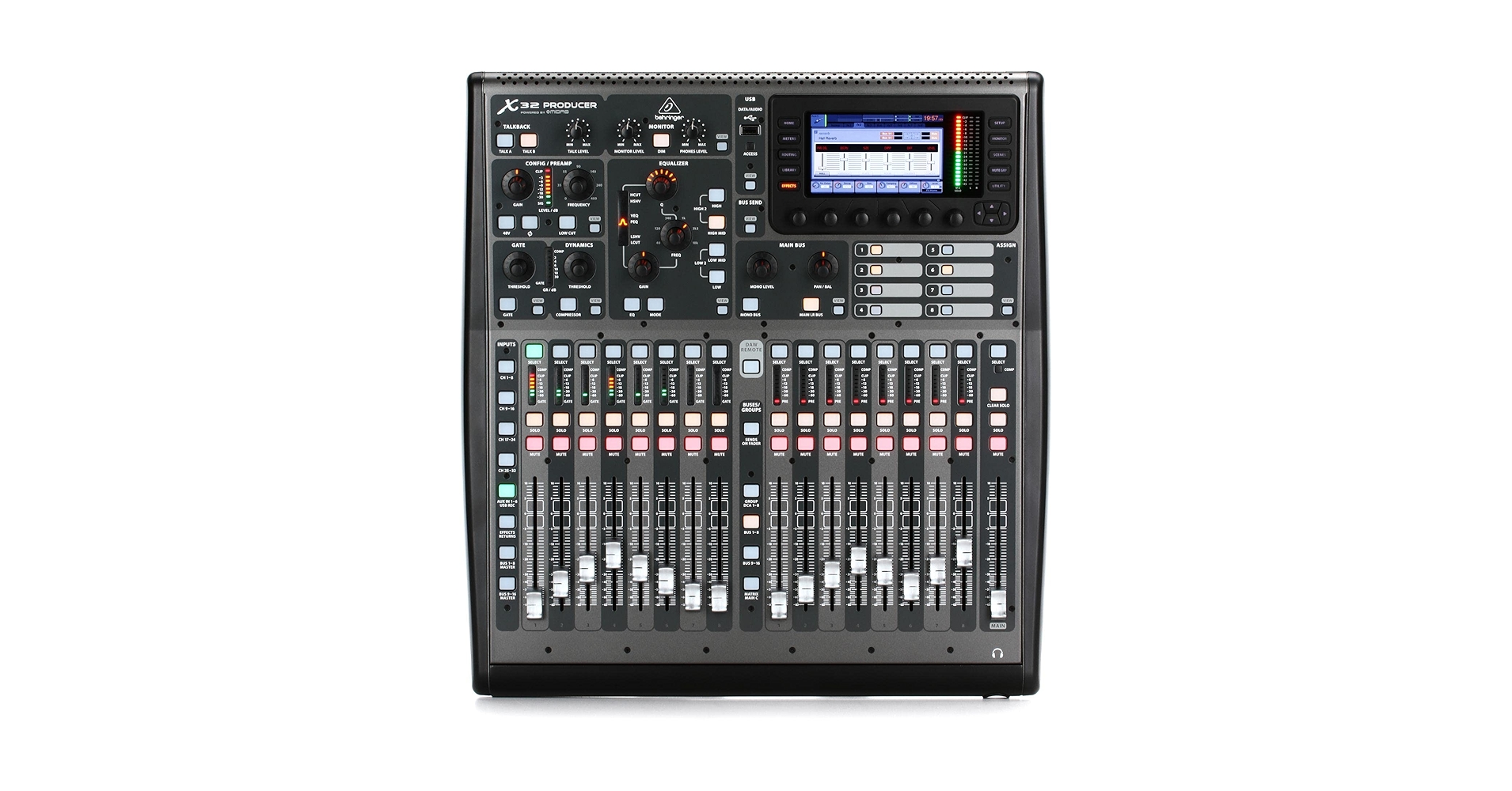 田舎暮らしマンBehringer X32 Producerデジタルミキサー Behringer X32 Producer 40-channel Digital Mixer | Sweetwater
