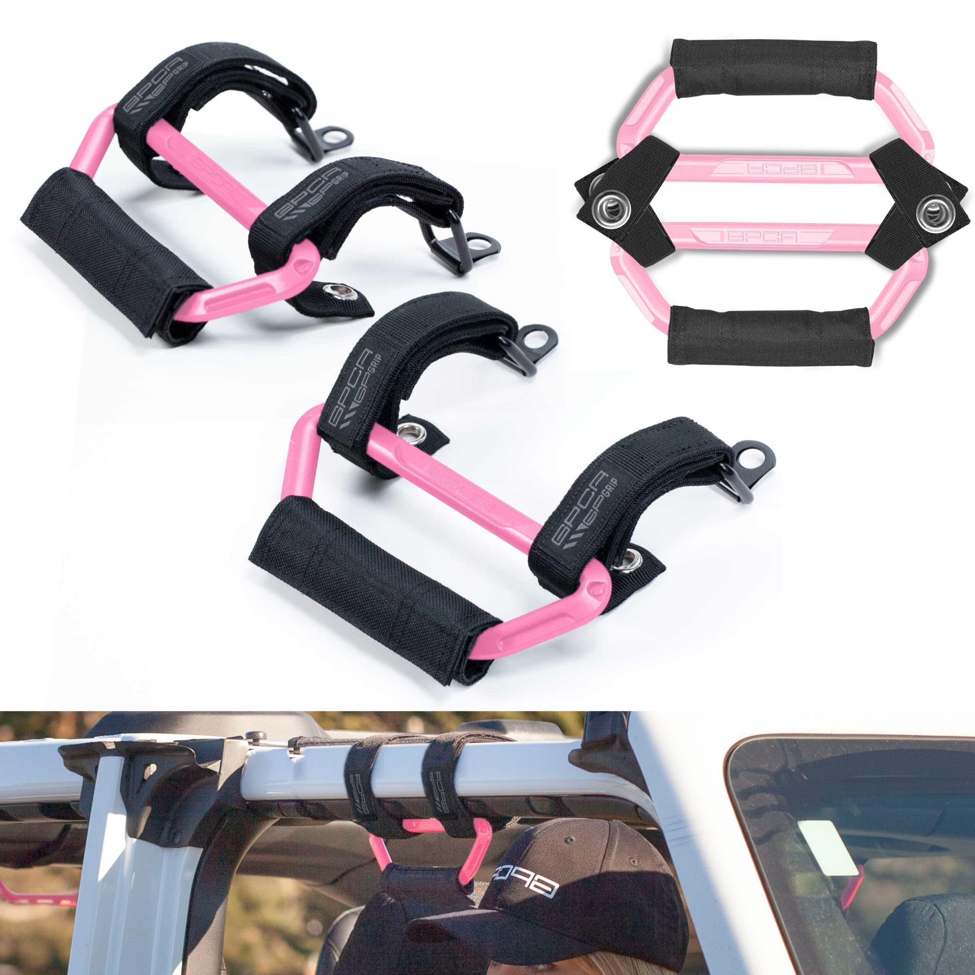 GPCA GP Grip Air Grab Handles, Jeep Wrangler JL/JT/4xe, 2024+
