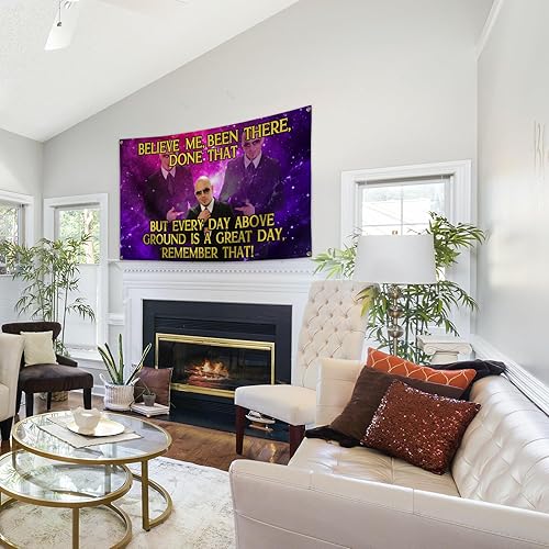 Miniatura 7 de Armando Rapper Christians Perezm - Divertida bandera de 3 x 5 pies con 4 ojales de latón, tapiz decorativo para habitación de dormitorio