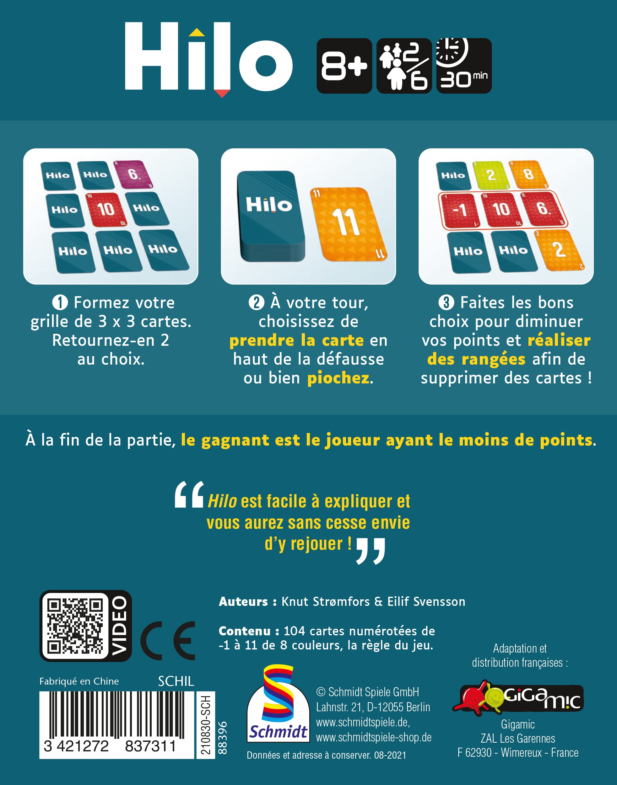 Gagnez un jeu Verso par Gigamic : concours jeu de société
