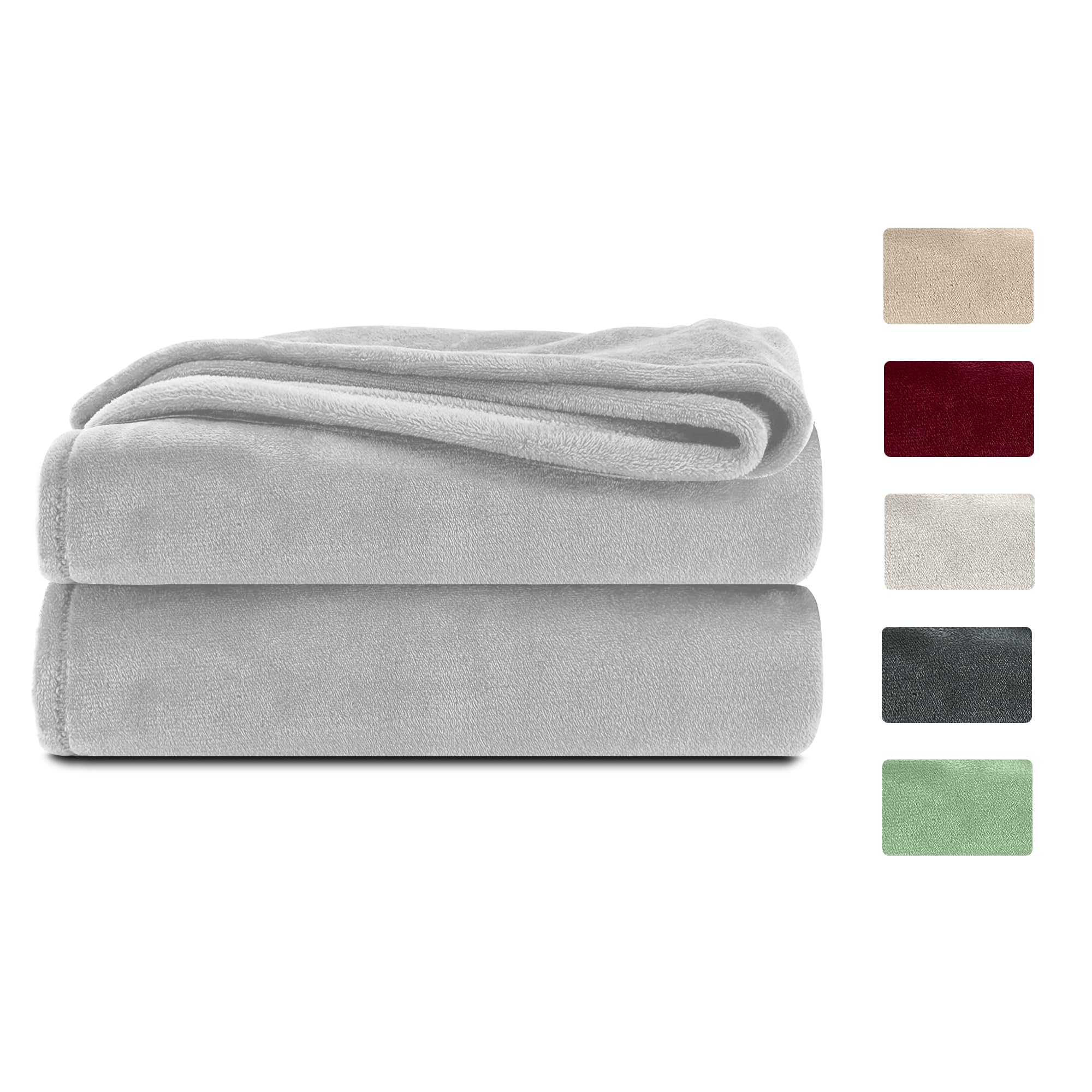 Komfortec Knuffeldeken 220 x 240 cm, Oeko-Tex-gecertificeerde pluizige fleecedeken, warme Sherpa bankovertrek, dikke bankdeken, bordeauxrood Komfortec Knuffeldeken 220 x 240 cm, Oeko-Tex-gecertificeerde pluizige fleecedeken, warme Sherpa bankovertrek, dikke bankdeken, bordeauxrood