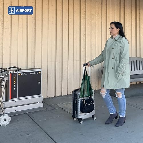 Miniatura 9 de The Original Captain Hook - Paquete de 2 ganchos multiusos para tu bolso bolsas de compras abrigo mochila se puede utilizar con equipaje cochecito