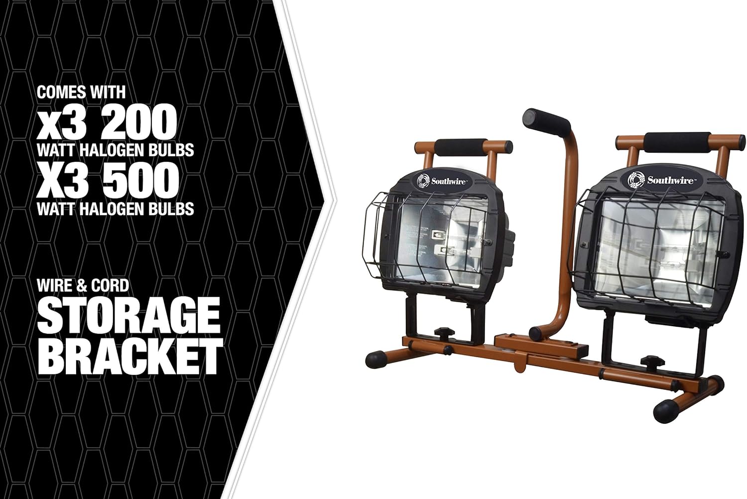 Flаѕh Dеаlѕ - 60% оƒƒ Southwire L5502SW 1400-Watt Halogen Twin Head Tripod Work Light with Weatherproof Switch, 7-Foot Cord, 1400 Watt, Green