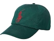 Mens Cotton Logo Ball Cap Green O/S